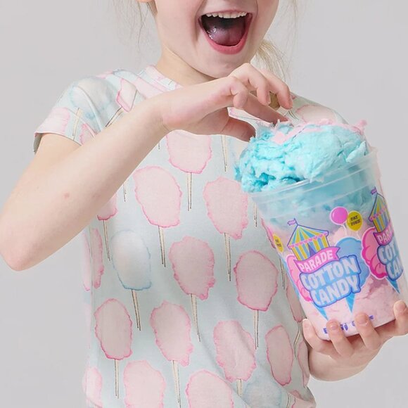 GIRLS Bamboo Pj Set - Cotton Candy - Picture 2 of 3